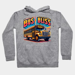 School Bus, Bus Bliss Hoodie